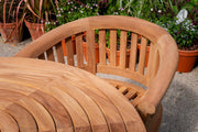 The Ascot Four Seat Teak Garden Furniture Set