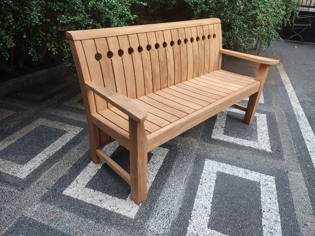 Westfield Three Seat teak bench extra thick