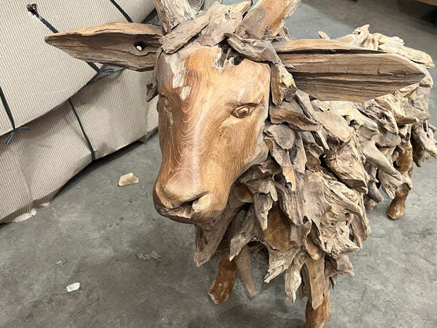 Teak  driftwood Ram