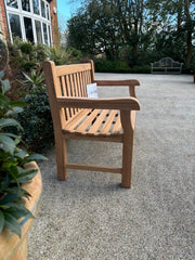 Hardwick Two Seat Teak Bench Extra Thick