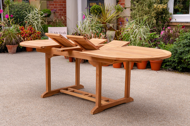 The Barton Six Seat Teak Outdoor Garden Furniture Set