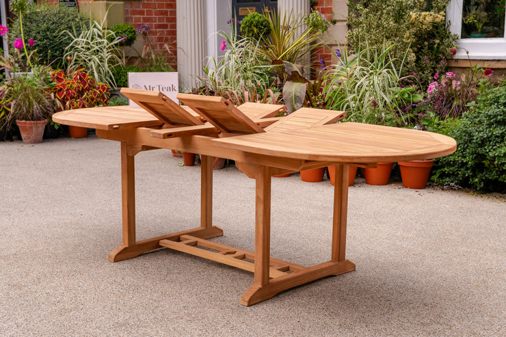 The Beverley Six Seat Teak Outdoor Garden Furniture Set