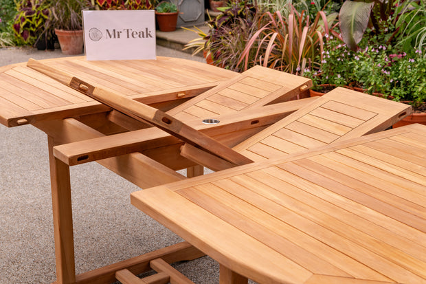 The Blenhiem Ten Seat Teak Outdoor Garden Table
