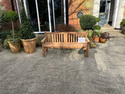 Kingston Four Seat Teak Bench Extra Thick