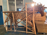 The driftwood Teak Horse