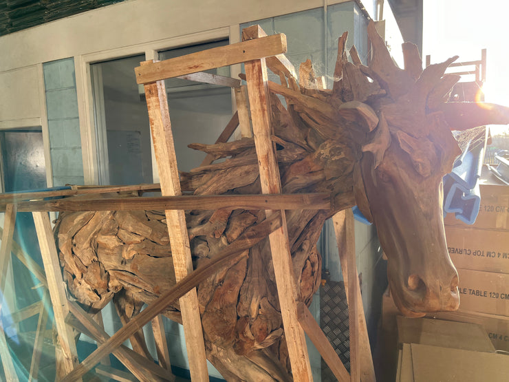 The driftwood Teak Horse