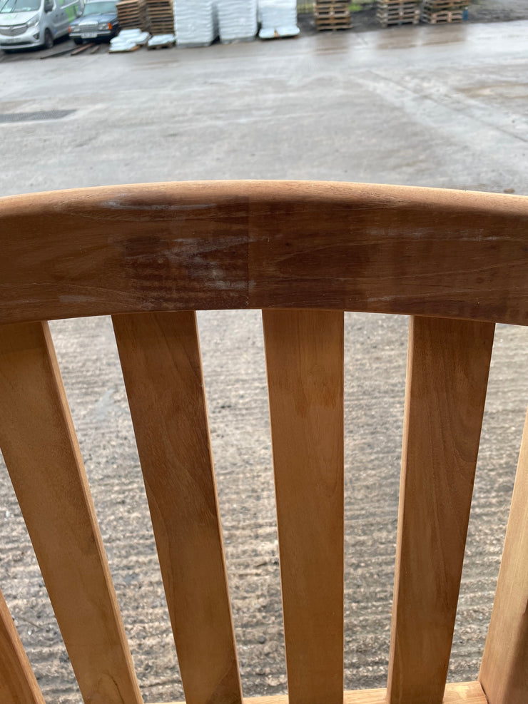 Blenheim Teak Arm Chair - Ex display - WATER STAINED!