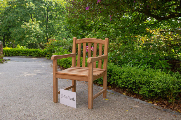 Hartwell Ten Seat Teak Table & Chair Outdoor Garden Furniture Set