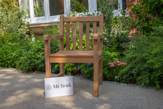 The Kendal Four Seat Teak Garden Furniture Set