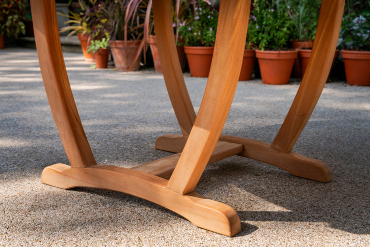 The Windsor Six Seat Teak Garden Furniture Set