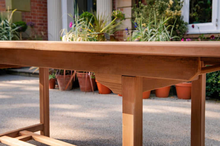 The Hardwick Eight Seat Teak Table & Chair Outdoor Garden Furniture Set