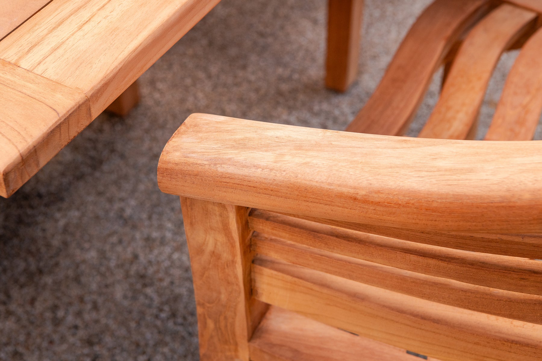 The Silverdale Six Seat Teak Table & Chair Outdoor Garden Furniture Se