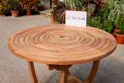 The Kendal Four Seat Teak Garden Furniture Set