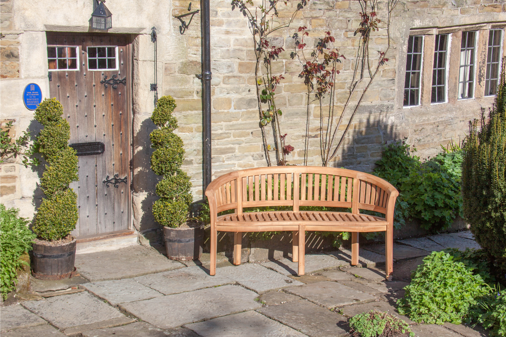 2 seater on sale banana bench