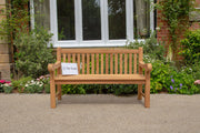 Burghley Three  Seat Bench Extra Thick