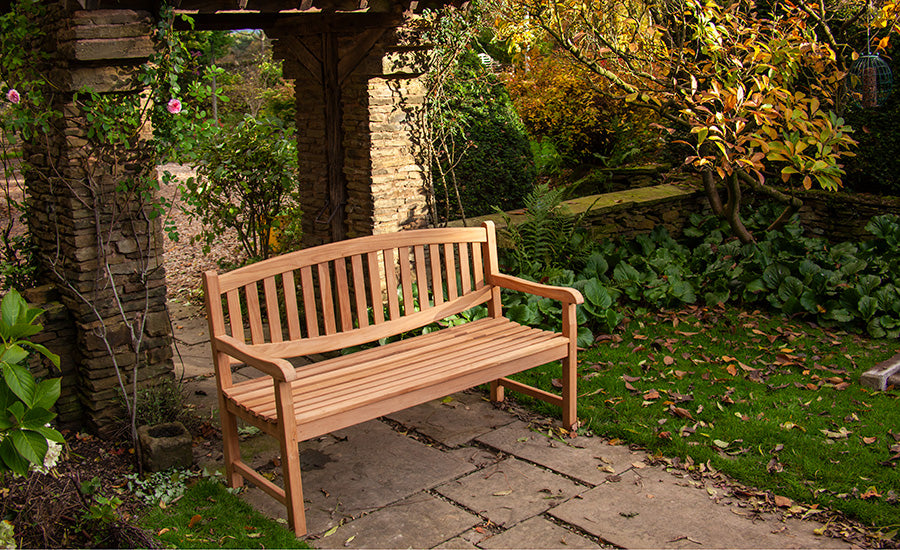 Chatsworth Three Seat Teak Bench Mr Teak