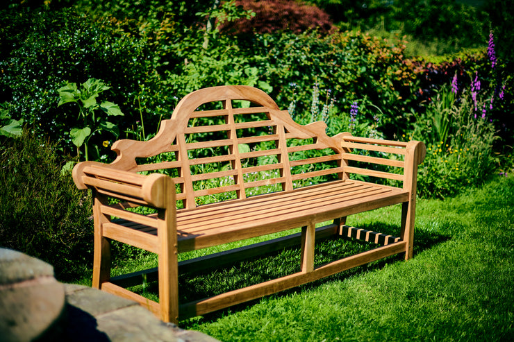 Sissinghurst Lutyens Four Seat Bench Extra Thick